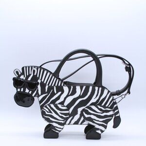 Karl Lagerfeld Ikons Wildlife  Satchel -  Zebra
